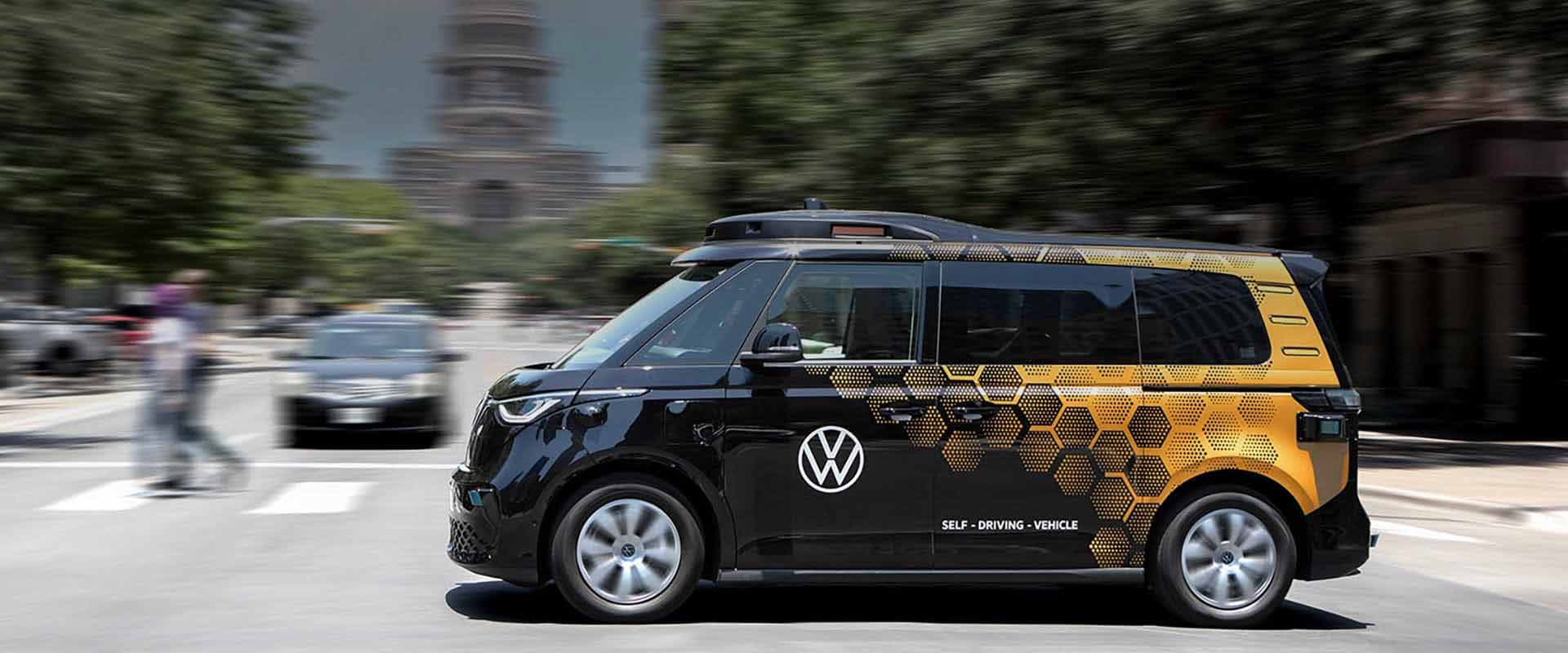 Volkswagen ID. Buzz fährt autonom durch die USA